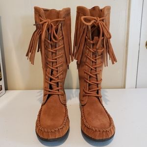Cadencia Honey Cognac Boots